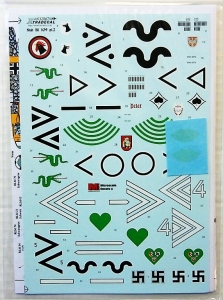 XTRADECAL 1/32 32067 MESSERSCHMITT Bf 109 STAB Pt2