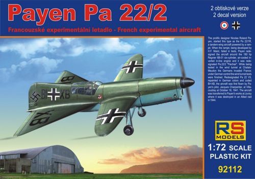 RS MODELS 1/72 92112 PAYEN Pa 22/2