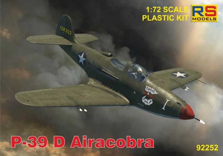 RS MODELS 1/72 92252 P-39 D AIRACOBRA