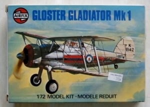 AIRFIX 1/72 61002 GLOSTER GLADIATOR Mk.I