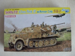DRAGON 1/35 6542 Sd.Kfz.7/2 3.7cm FLAK 37 WITH ARMOUR CAB