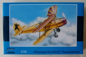 AZUR 1/72 FR0027 STAMPE SV4A/C AEROBATICS