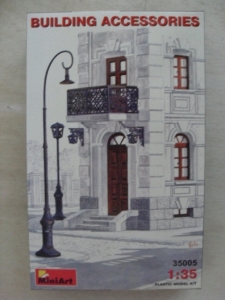 MINIART 1/35 35005 BUILDING ACCESSORIES 