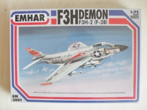 EMHAR 1/72 3001 F3H DEMON F3H-2  F-3B 