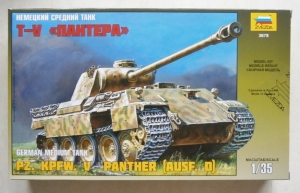 ZVEZDA 1/35 3678 Pz.Kpfw. V PANTHER  Ausf.D 