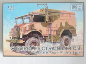 IBG MODELS 1/72 72015 CHEVROLET C15A No.13 CAB