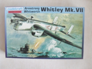 MODELCRAFT 1/72 72031 ARMSTRONG WHITWORTH WHITLEY Mk.VII