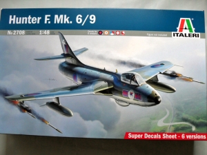 ITALERI 1/48 2708 HUNTER F. Mk. 6/9