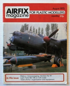 AIRFIX  AIRFIX MAGAZINE 1975 AUGUST