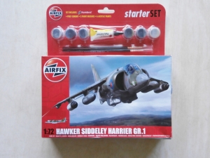 AIRFIX 1/72 55205 HAWKER SIDDELEY HARRIER GR.1 STARTER SET