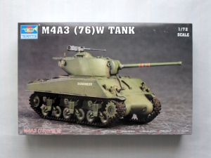 TRUMPETER 1/72 07226 M3A3 76 W SHERMAN