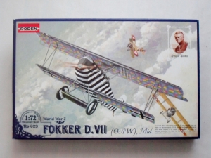 RODEN 1/72 029 FOKKER D.VII OAW MID