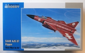 SPECIAL HOBBY 1/48 48188 SAAB AJS-37 VIGGEN SHOW MUST GO ON