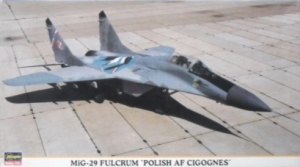 HASEGAWA 1/72 00124 MiG-29 FULCRUM POLISH AIR FORCE CIGOGNES