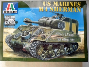 ITALERI 1/35 6389 M4 SHERMAN US MARINES