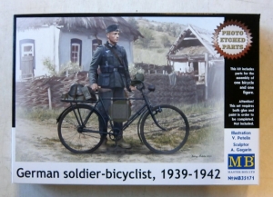 MASTERBOX 1/35 35171 GERMAN SOLDIER BICYCLIST 1939-42