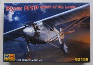 RS MODELS 1/72 92158 RYAN NYP SPIRIT OF ST LOUIS