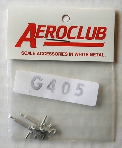 AEROCLUB 1/48 G405 2 x WW1 LEWIS MK .2 JACKET TYPE GUNS