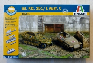 ITALERI 1/72 7516 Sd.Kfz.251/1 Ausf.C