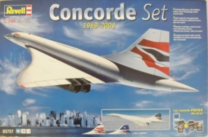 REVELL 1/144 05757 CONCORDE SET 1969-2003