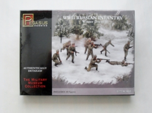 PEGASUS HOBBIES 1/72 7269 WWII RUSSIAN INFANTRY WINTER DRESS
