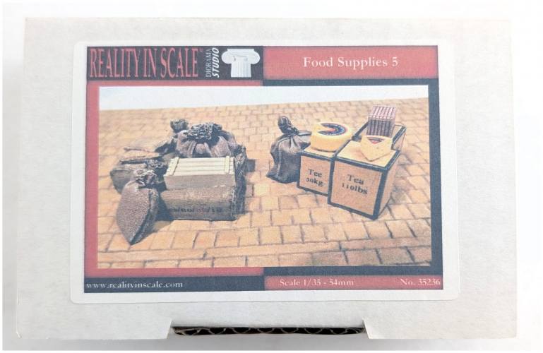 REALITY IN SCALE 1/35 35236 FOOD SUPPLIES 5