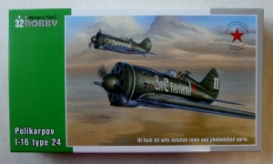 SPECIAL HOBBY 1/32 32018 POLIKARPOV I-16 TYPE 24