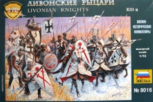 ZVEZDA 1/72 8016 LIVONIAN KNIGHTS