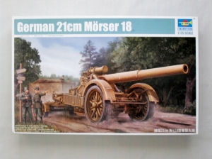 TRUMPETER 1/35 02314 GERMAN 21cm MORSER 18