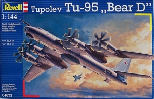 REVELL 1/144 04673 TUPOLEV Tu-95 BEAR D