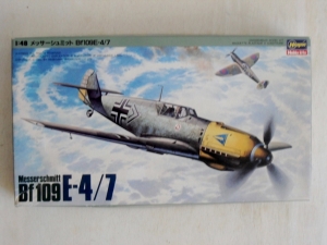 HASEGAWA 1/48 J2 MESSERSCHMITT Bf 109E-4/7