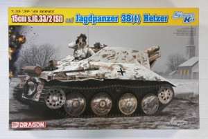DRAGON 1/35 6489 15cm s.IG.33/2SF AUF JAGEDPANZER 38 t  HETZER