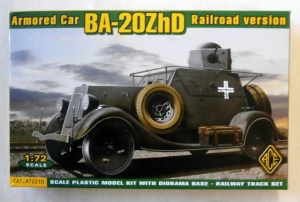 ACE 1/72 72210 BA-20ZHD RAILROAD VERSION