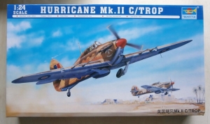 TRUMPETER 1/24 02416 HURRICANE Mk.II C/TROP  UK SALE ONLY 