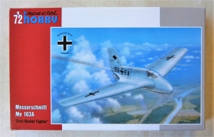 SPECIAL HOBBY 1/72 72334 MESSERSCHMITT Me 163a