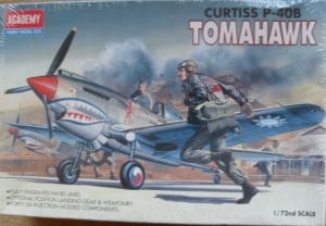  1/72 1655 CURTISS P-40B TOMAHAWK