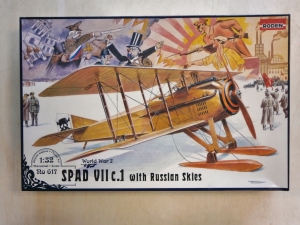 RODEN 1/32 617 SPAD VIIc.1 WITH RUSSIAN SKIES