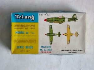 TRI-ANG 1/72 158P MACCHI MC.202 FOLGORE