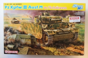 DRAGON 1/35 6604 Pz.Kpfw.III Ausf.M WITH SCHURZEN