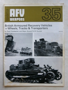 AFV PROFILES  35. BRITISH ARMOURED RECOVERY VEHICLES   WHEELS TRACKS   TRANSPORTERS