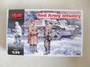 ICM 1/35 35051 RED ARMY INFANTRY 1939-42