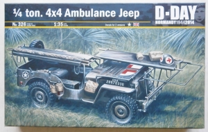 ITALERI 1/35 326 AMBULANCE JEEP