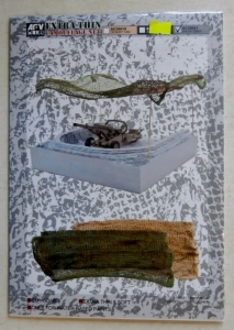 AFV CLUB 1/35 AC35021 EXTRA THIN SNOW GREY CAMOUFLAGE NET