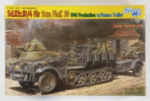 CYBER-HOBBYCOM 1/35 6711 Sd.Kfz.10/4 FUR 2cm FLAK 30