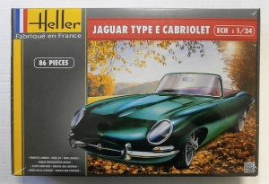 HELLER 1/24 80719 JAGUAR TYPE E CABRIOLET 