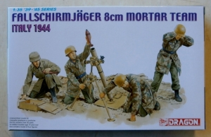 DRAGON 1/35 6215 FALLSCHIRMJAGER 8cm MORTAR TEAM ITALY 1944