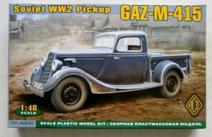 ACE 1/48 48105 GAZ-M-415 SOVIET WWII PICKUP
