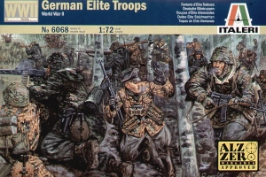 ITALERI 1/72 6068 WWII GERMAN ELITE TROOPS