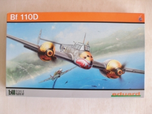 EDUARD 1/48 8202 MESERSCHMITT Bf 110D GERMAN WWII HEAVY FIGHTER