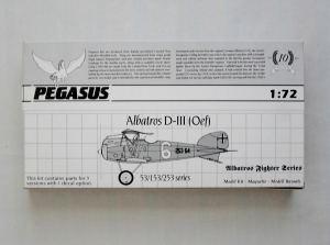 PEGASUS 1/72 1027 ALBATROS D.III OEF